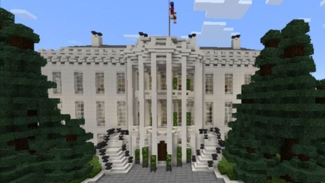 White House Map for Minecraft PE
