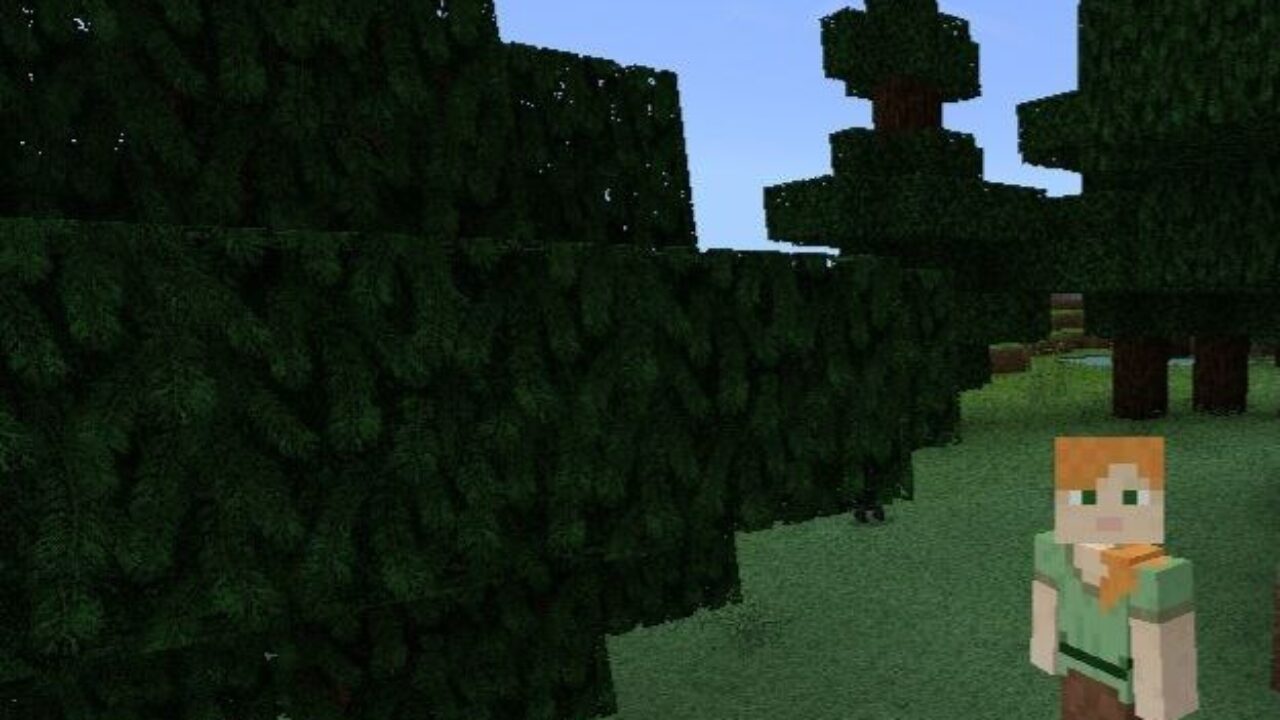 Nature from Parallax Texture Pack for Minecraft PE