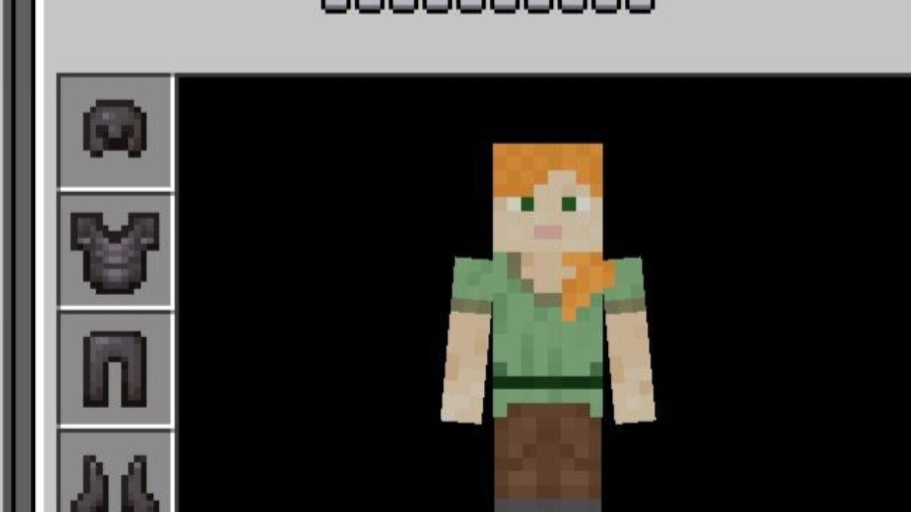 Chain Mail Armor from Invisible Armor Texture Pack for Minecraft PE