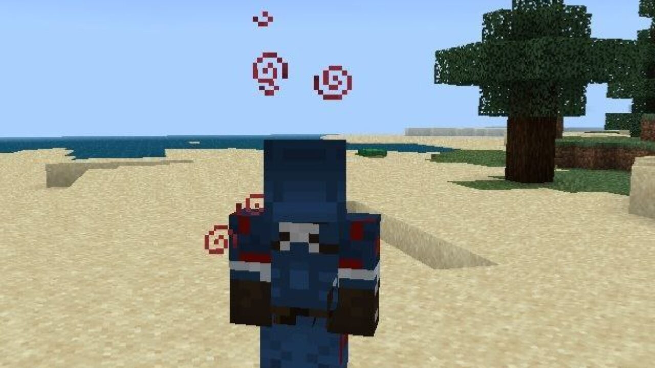 Captain America Armor Back from Superheroes Mod for Minecraft PE