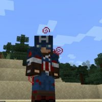 Captain America Mod for Minecraft PE