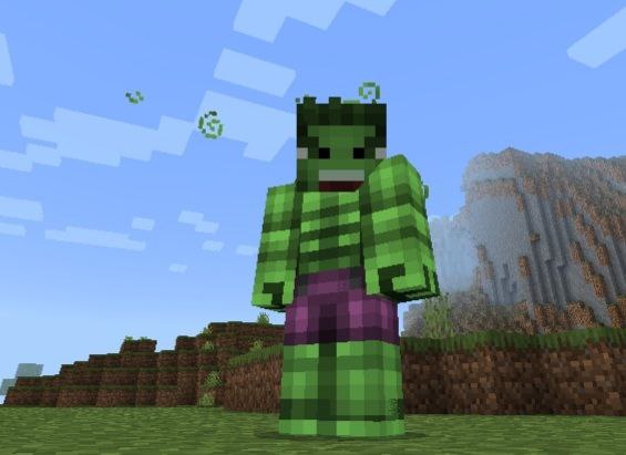Download Hulk Mod for Minecraft PE: create a hero