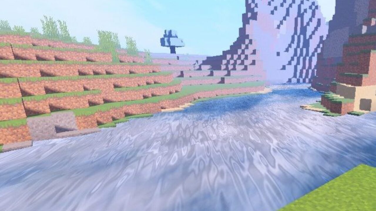 River from Low End Shaders for Minecraft PE