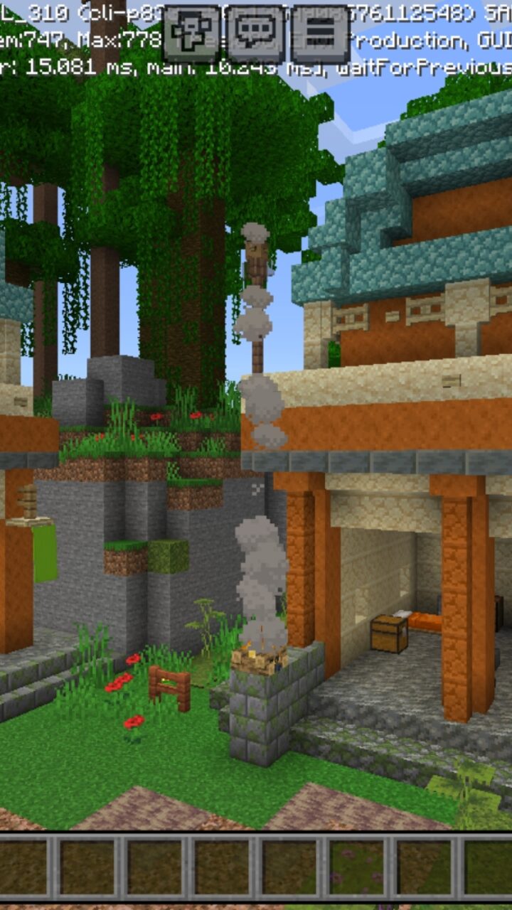 Territory from Ancient Grove Map for Minecraft PE