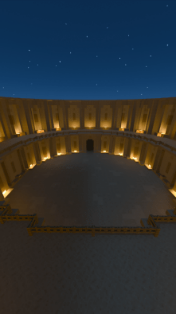 Arena from Avatar Map for Minecraft PE