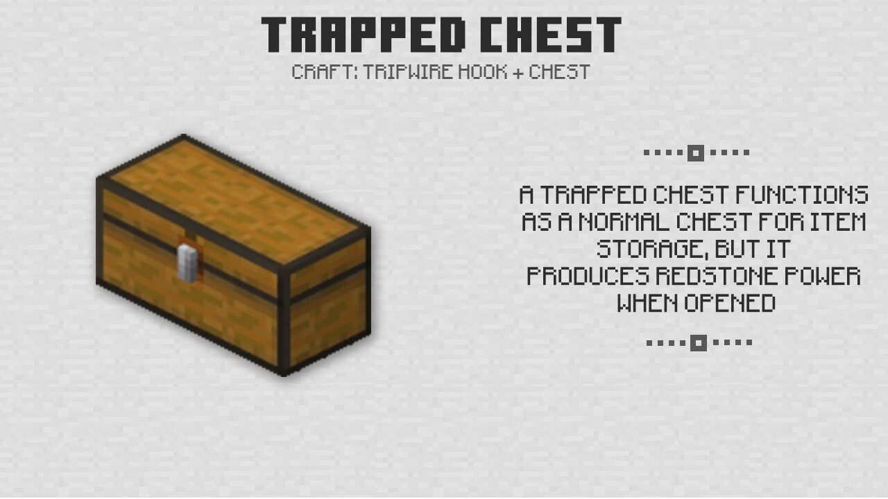 Trapped Chest for Minecraft PE 0.14.0