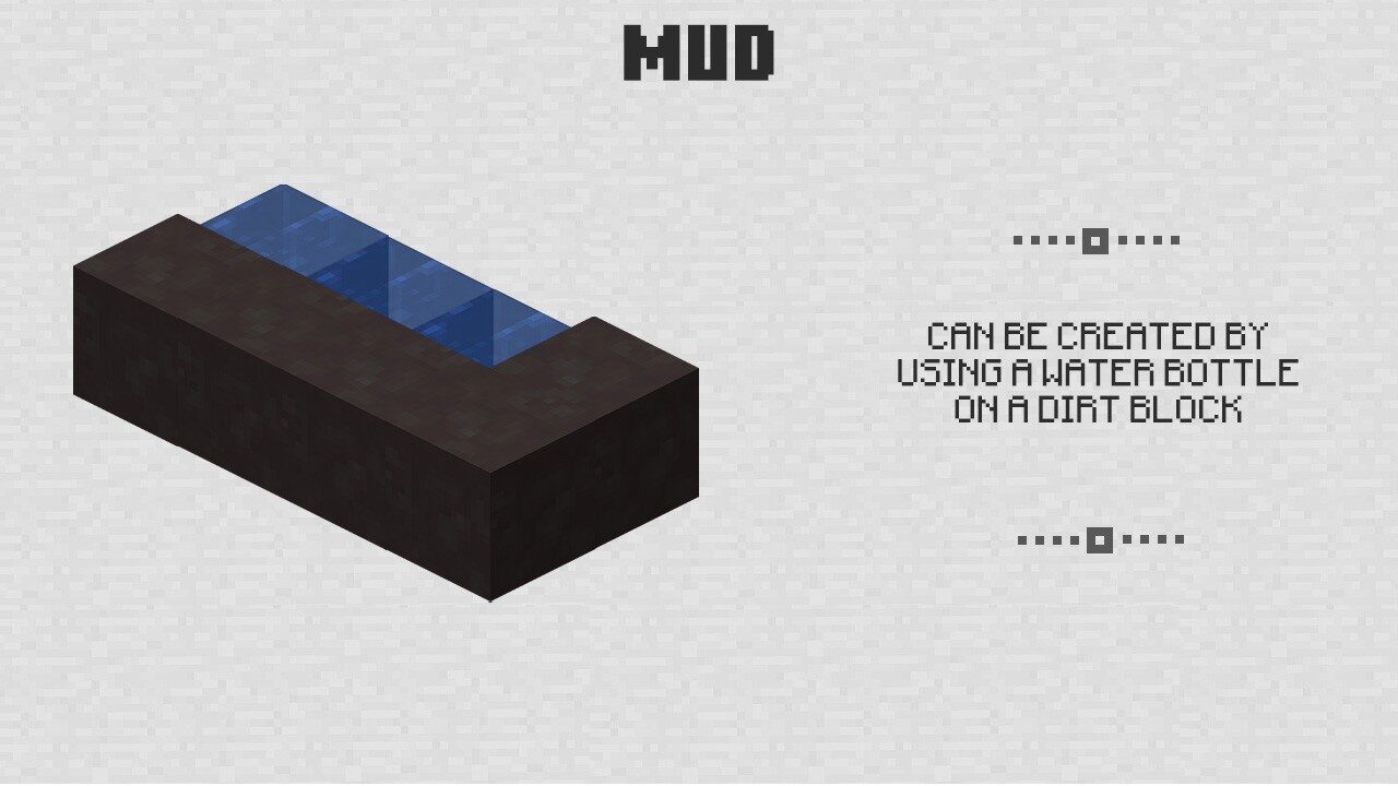 Mud from Minecraft PE