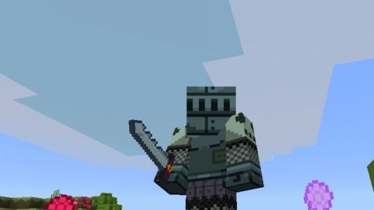 Iron Armor from Adventure Time Texture Pack for Minecraft PE