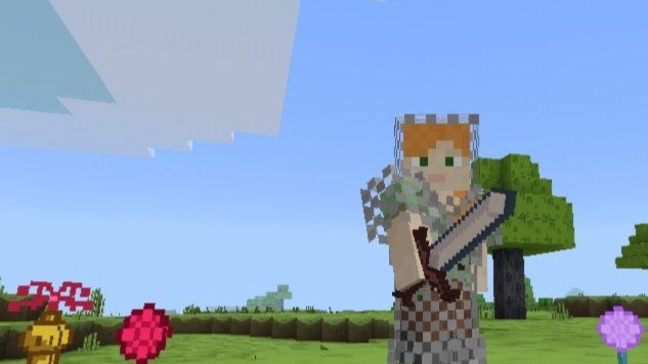 Chain Mail Armor from Adventure Time Texture Pack for Minecraft PE