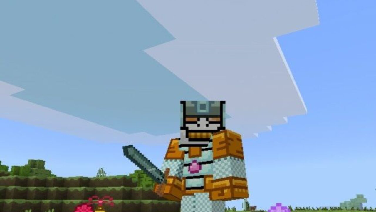 Armor from Adventure Time Texture Pack for Minecraft PE