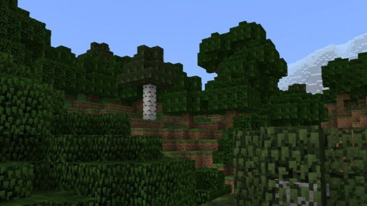 Nature from Waving Plants Shaders for Minecraft PE