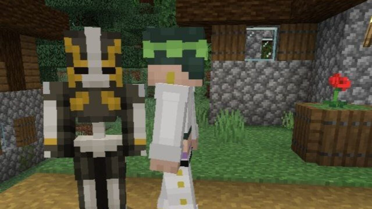 Characters from Jojo Bizarre Adventure Mod for Minecraft PE