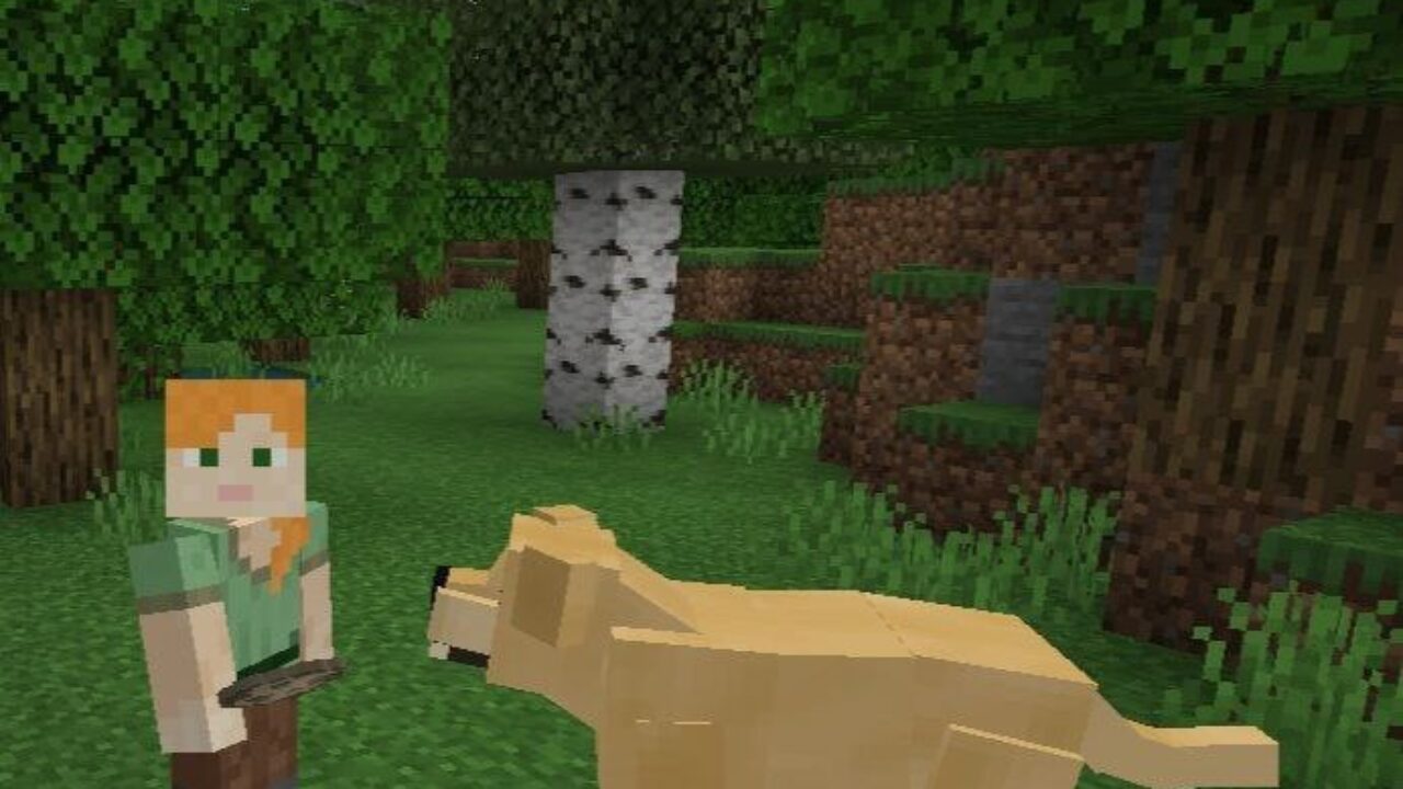 Labrador from Inventory Pets for Minecraft PE