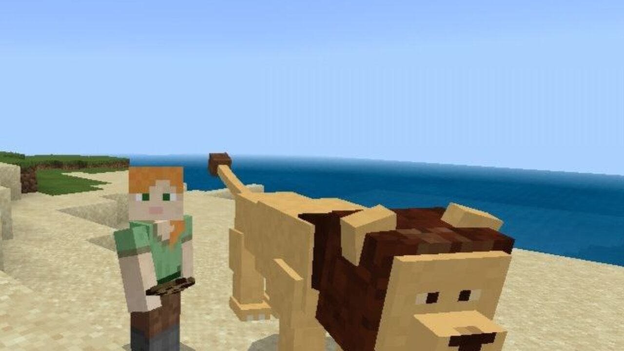 Lion from Cats Mod for Minecraft PE