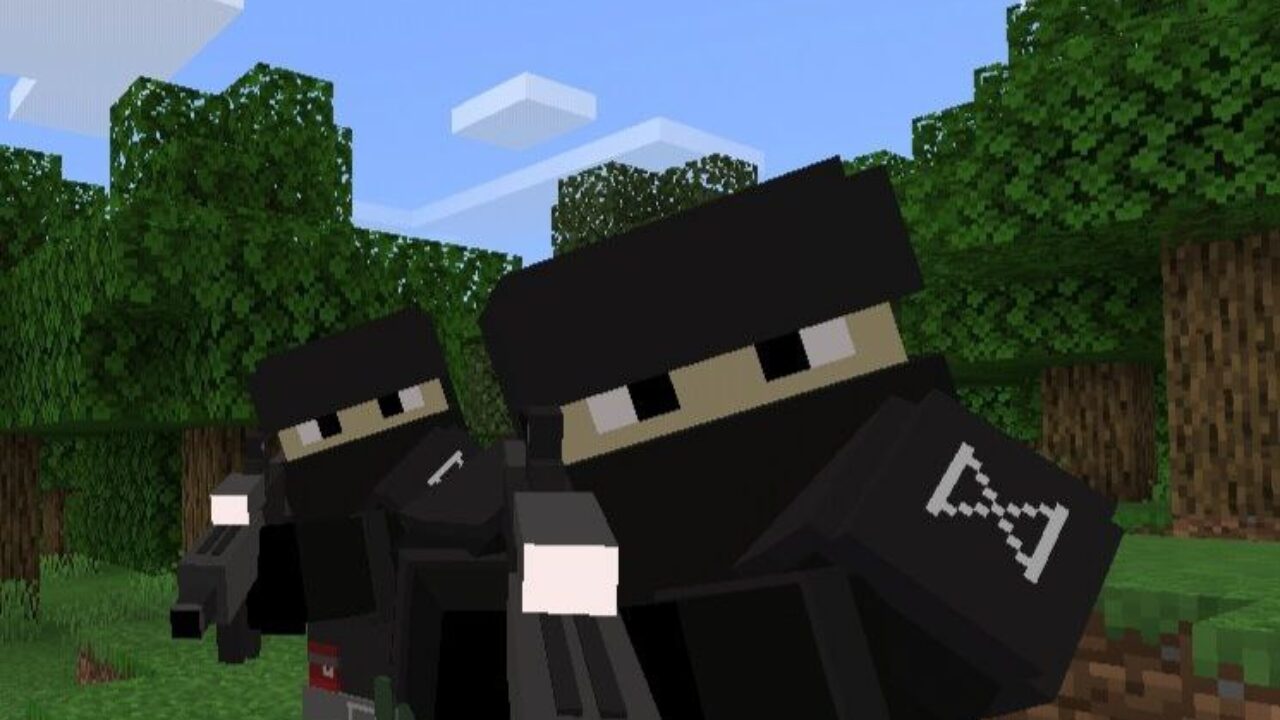 Monarch Soldiers from Godzilla Mod for Minecraft PE