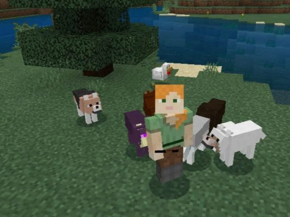 Wolf Mod for Minecraft PE