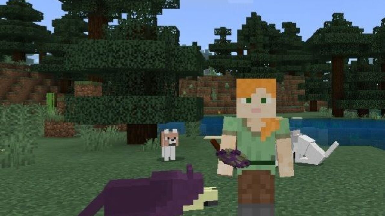 Animal from Wolves Mod for Minecraft PE