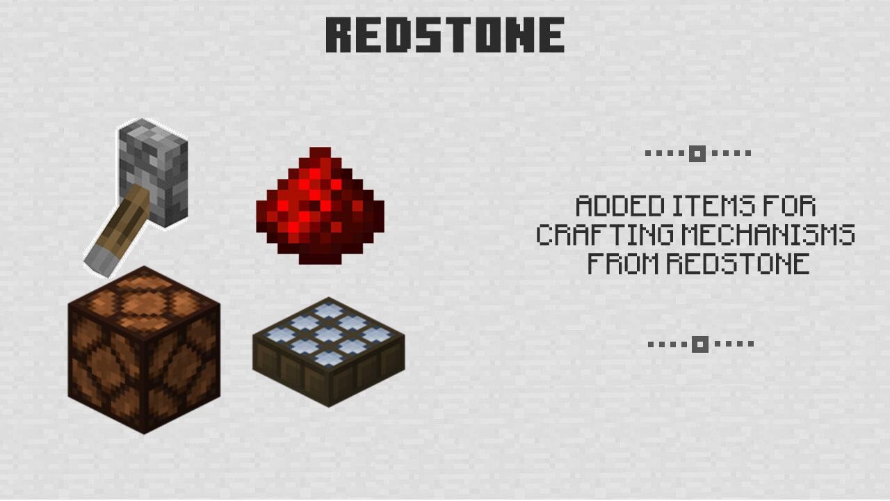 Redstone for Minecraft PE 0.13