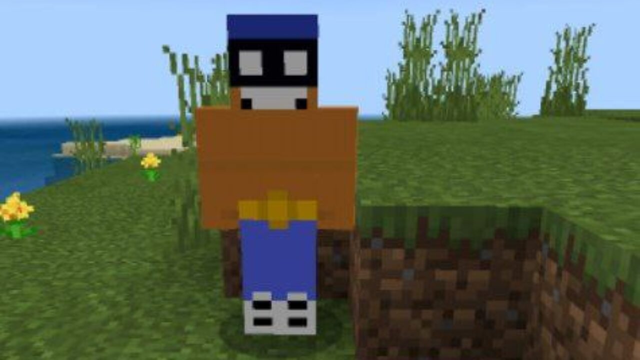 El Primo from Brawls Stars Mod for Minecraft PE