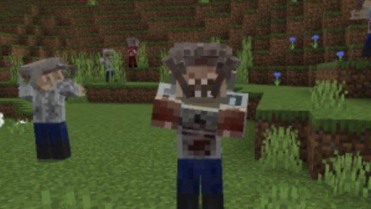 Normal Zombie from Half Life Mod for Minecraft PE