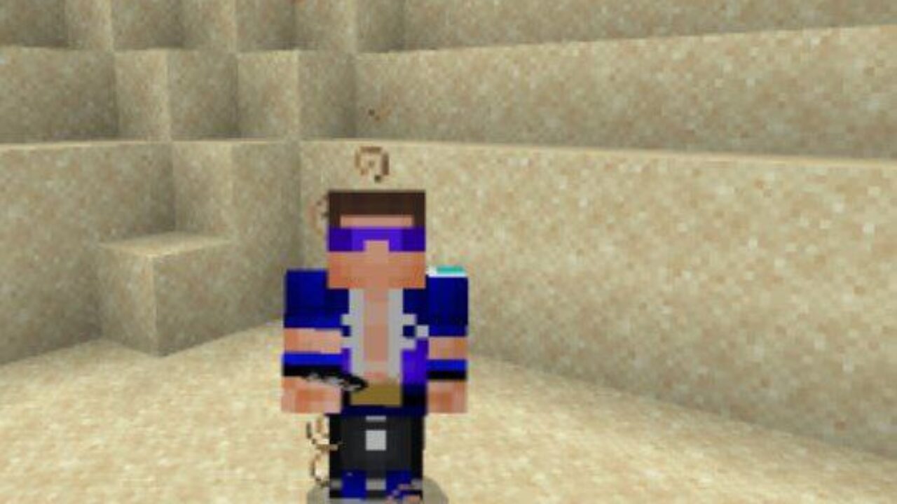 Johnny Cage from Mortal Kombat Mod for Minecraft PE