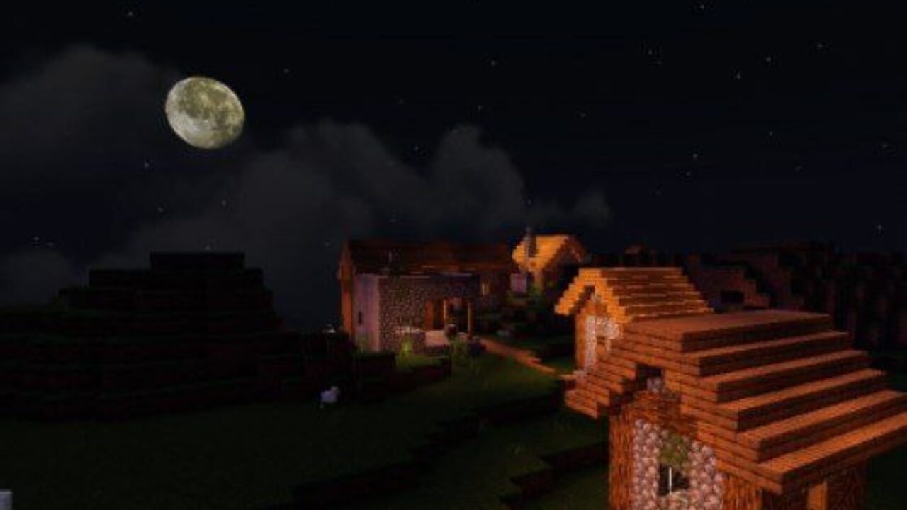 Moon from Enhanced Default Shaders for Minecraft PE