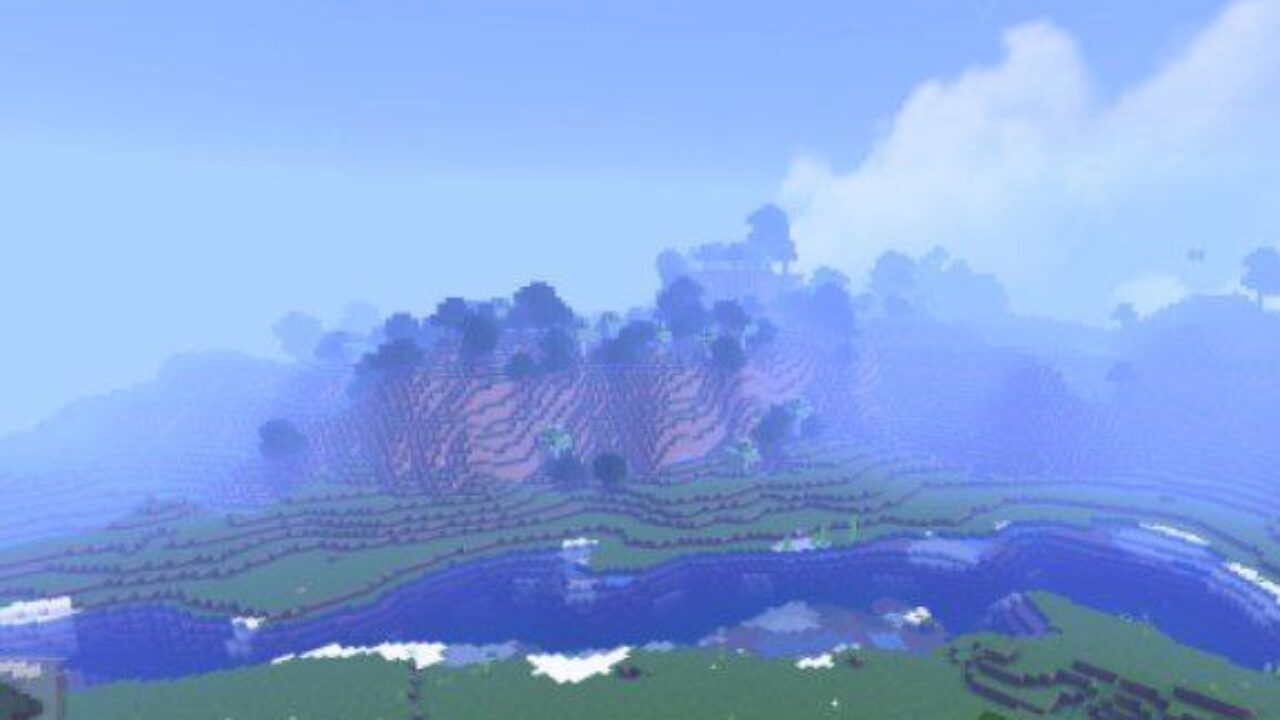 Nature from Enhanced Default Shaders for Minecraft PE