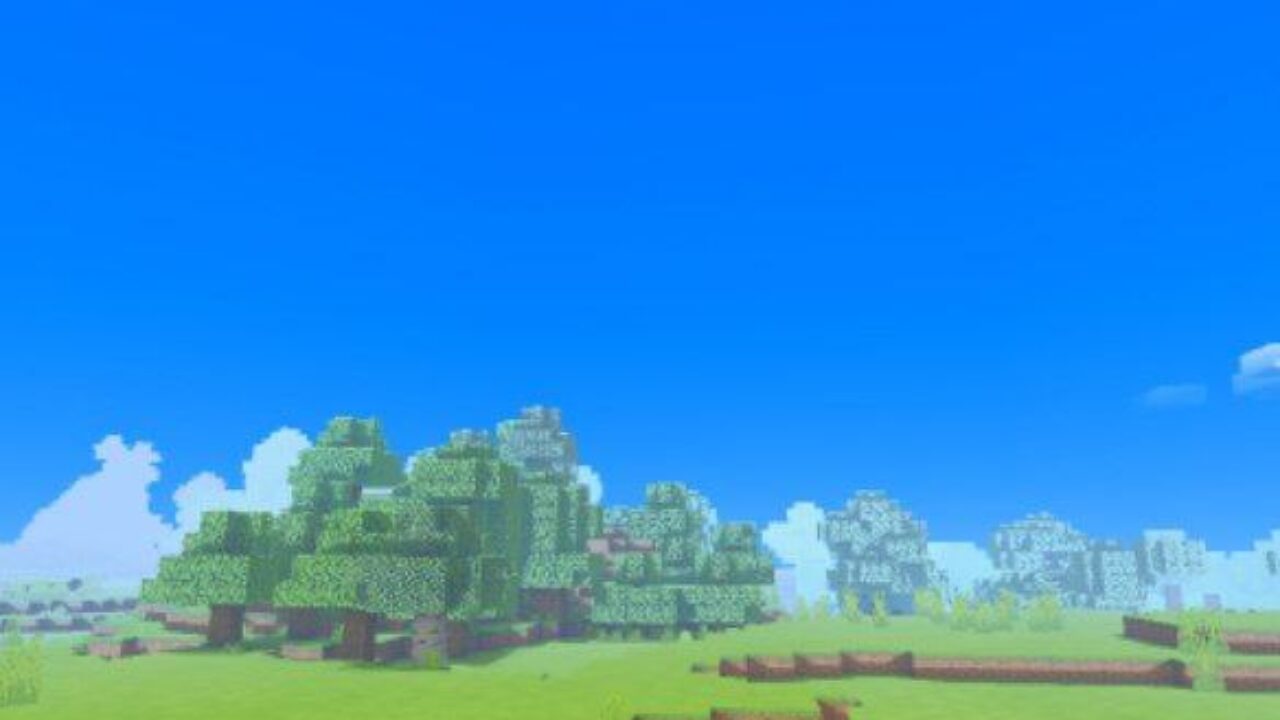 Trees from Pisces Be Shaders for Minecraft PE