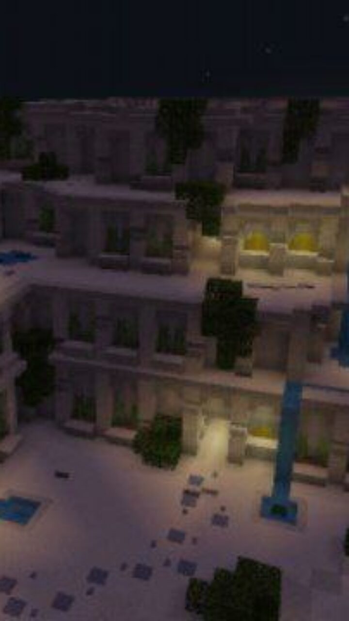 City from Avatar Map for Minecraft PE