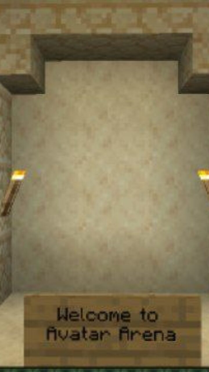Welcoming from Avatar Map for Minecraft PE