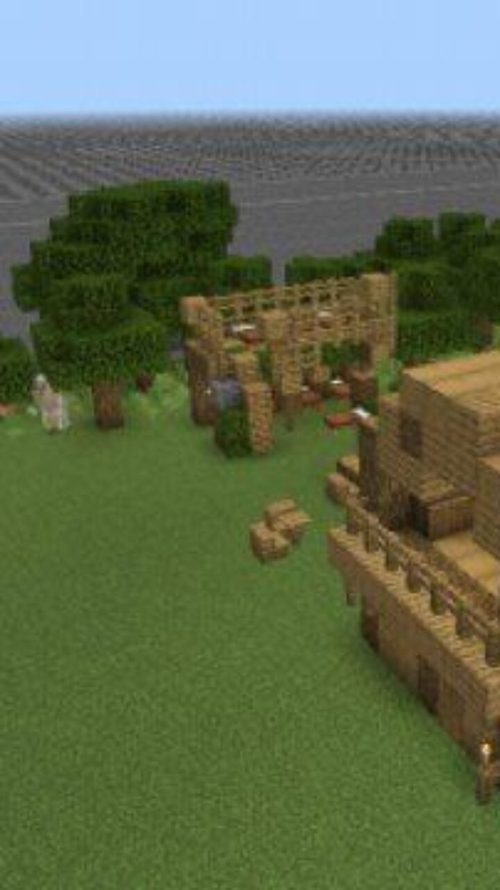 Maze and Camp from Maze Map for Minecraft PE