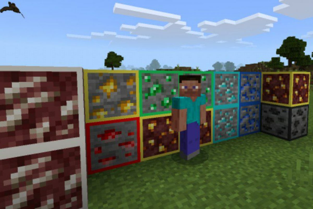 Ore Outline for Minecraft Pocket Edition 1.20