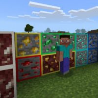 New Ore Texture Pack for Minecraft PE