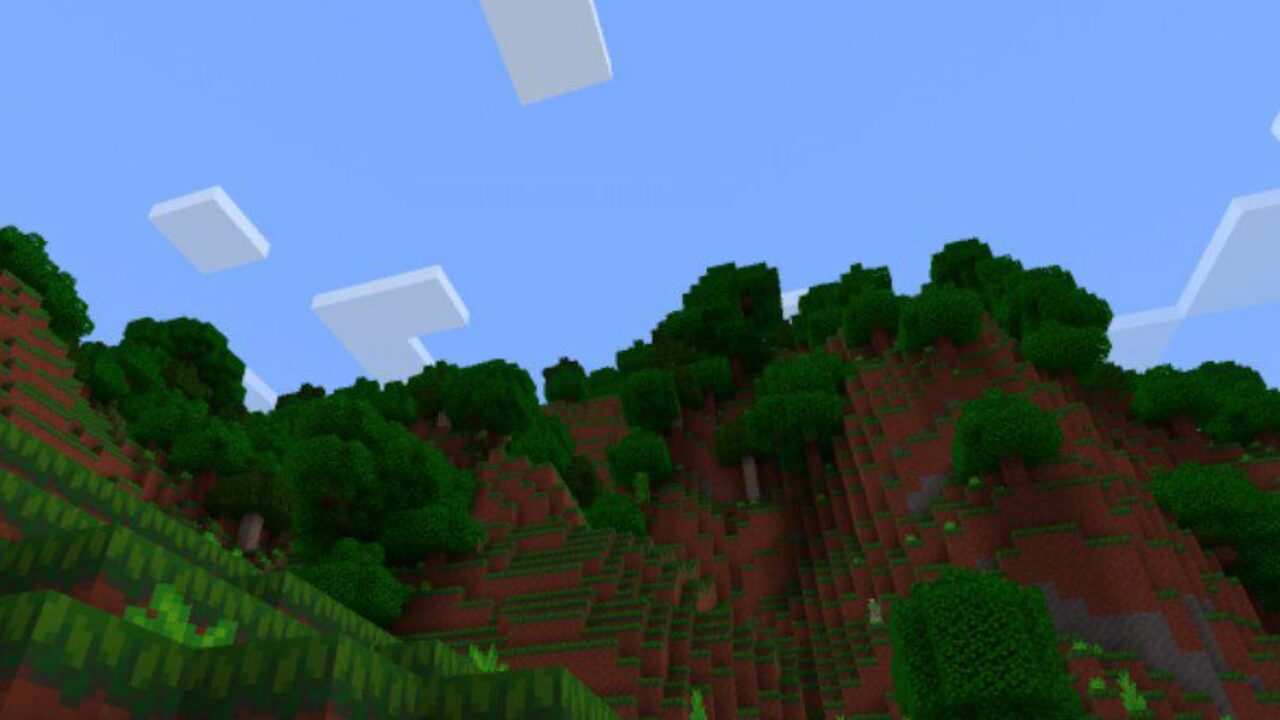 Nature from Woodpecker Texture Pack for Minecraft PE