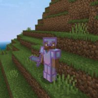 Vaporwave Texture Pack for Minecraft PE