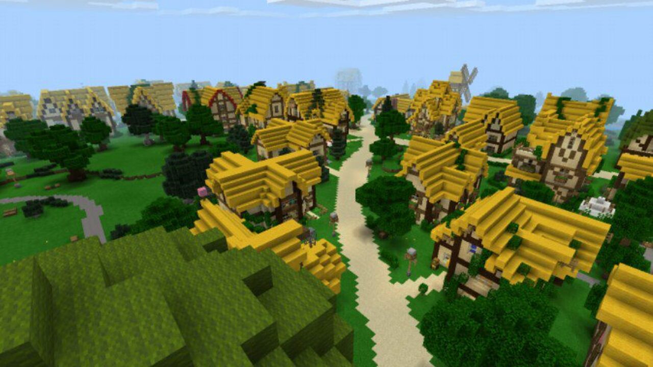 Village from My Little Pony Map for Minecraft PE