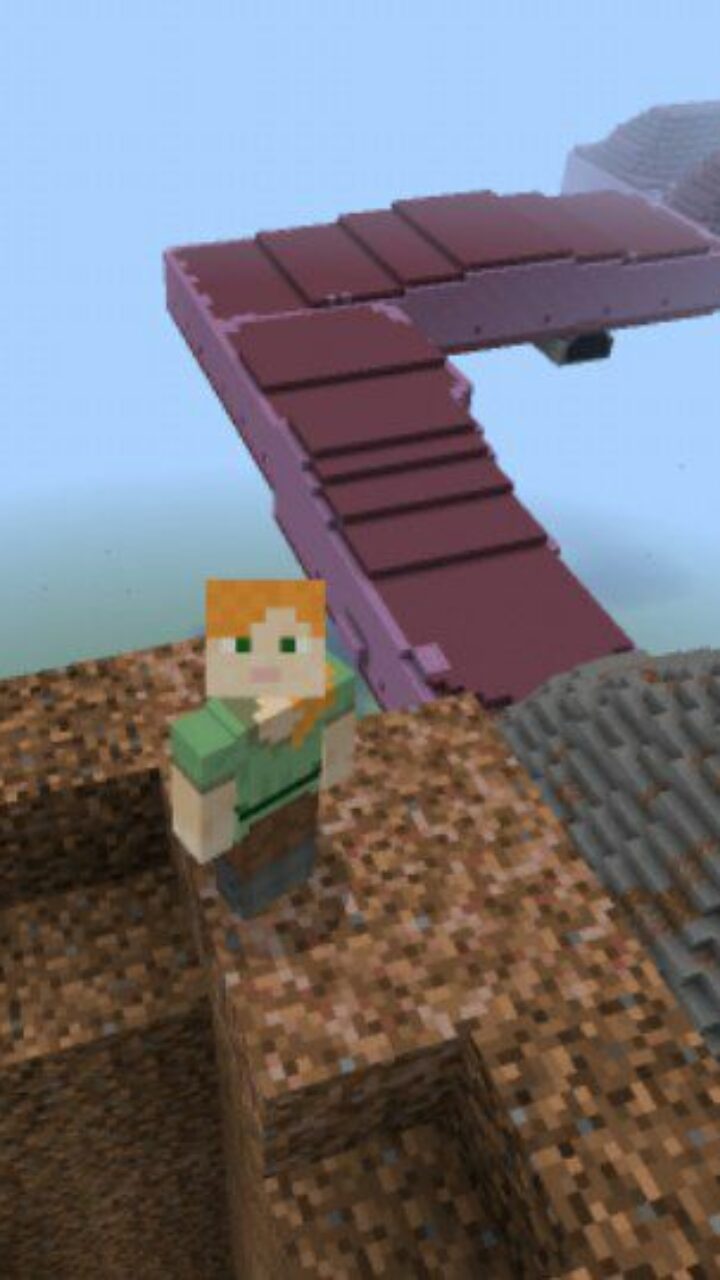 At the Top of the Dungeon from Undertale Map for Minecraft PE