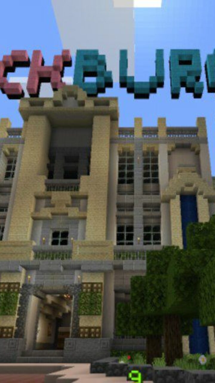 Building from Disneyland Map for Minecraft PE