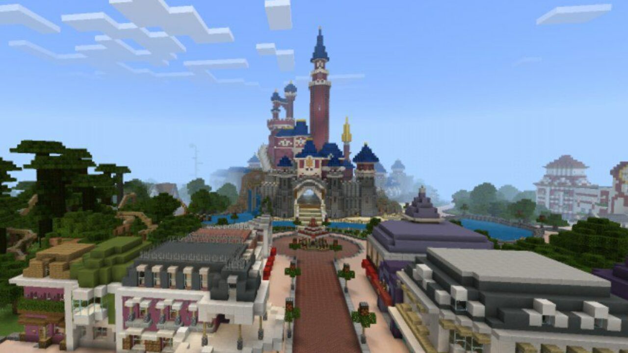 Disneyland Map for Minecraft PE