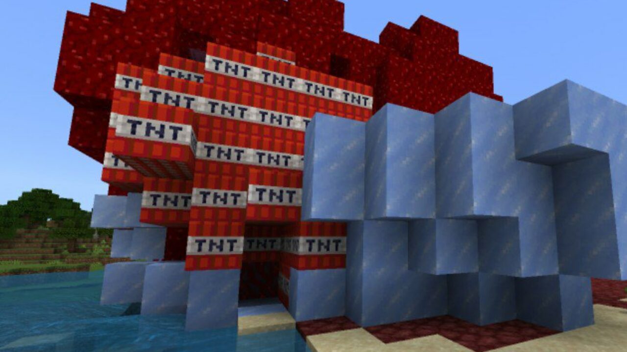 Different Blocks from Tsunami Mod for Minecraft PE