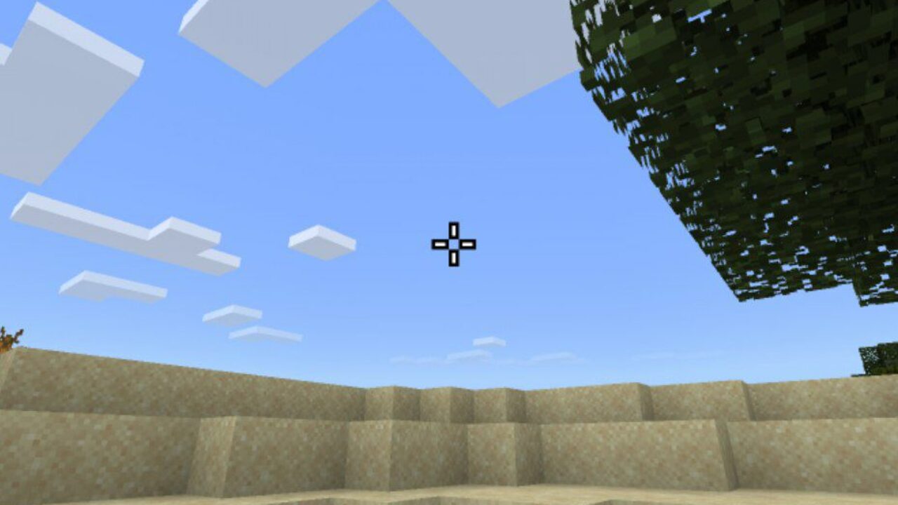 Crosshair Texture Pack for Minecraft PE