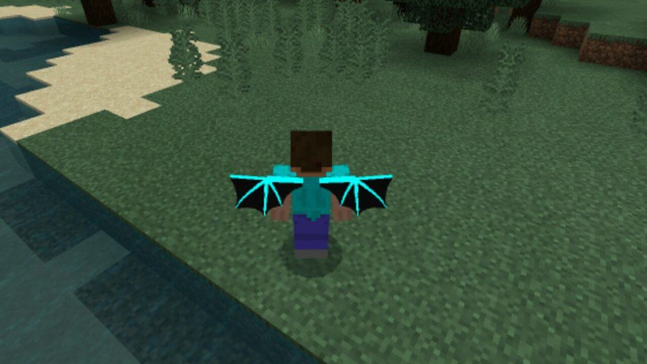 Blue Wings from Wings Mod for Minecraft PE