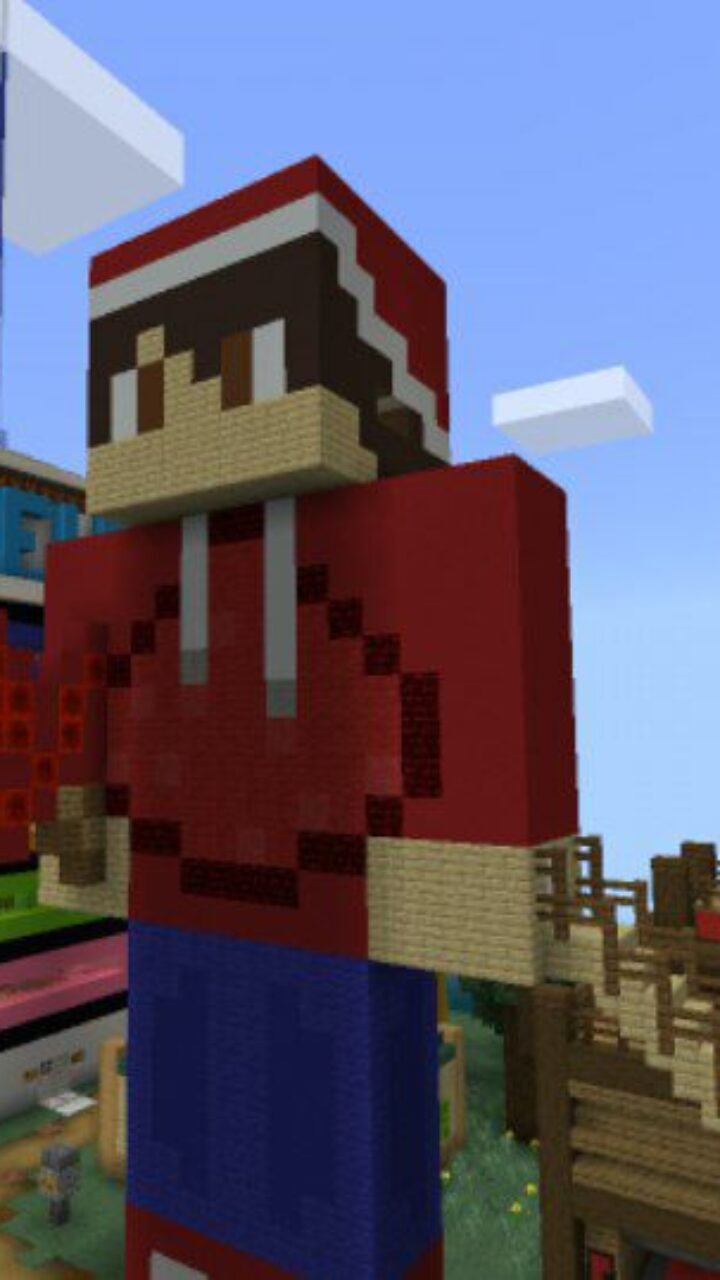 Statue from Stampys Lovely Map for Minecraft PE