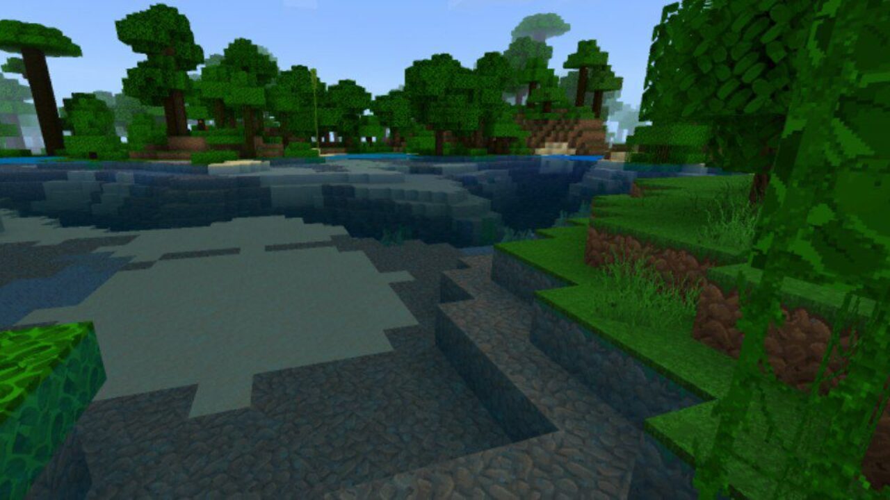 Lake from Natural Texture Pack for Minecraft PE