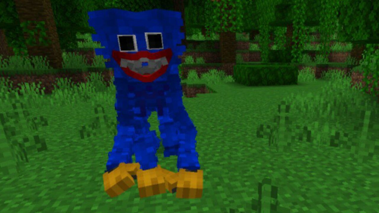 The Main Character from Poppy Playtime Mod for Minecraft PE