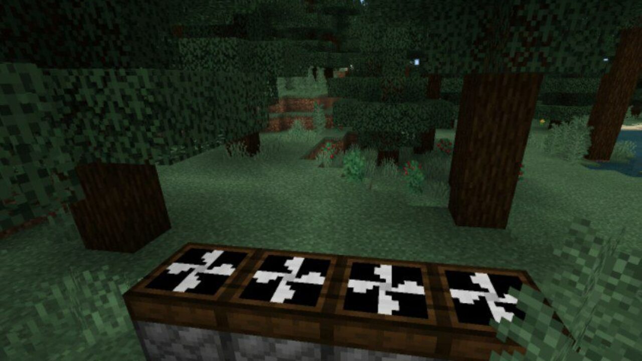 Fan Blocks from Traps Mod for Minecraft PE