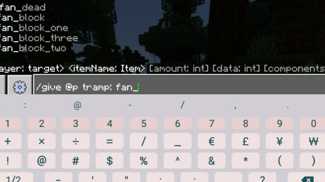 Commands from Traps Mod for Minecraft PE