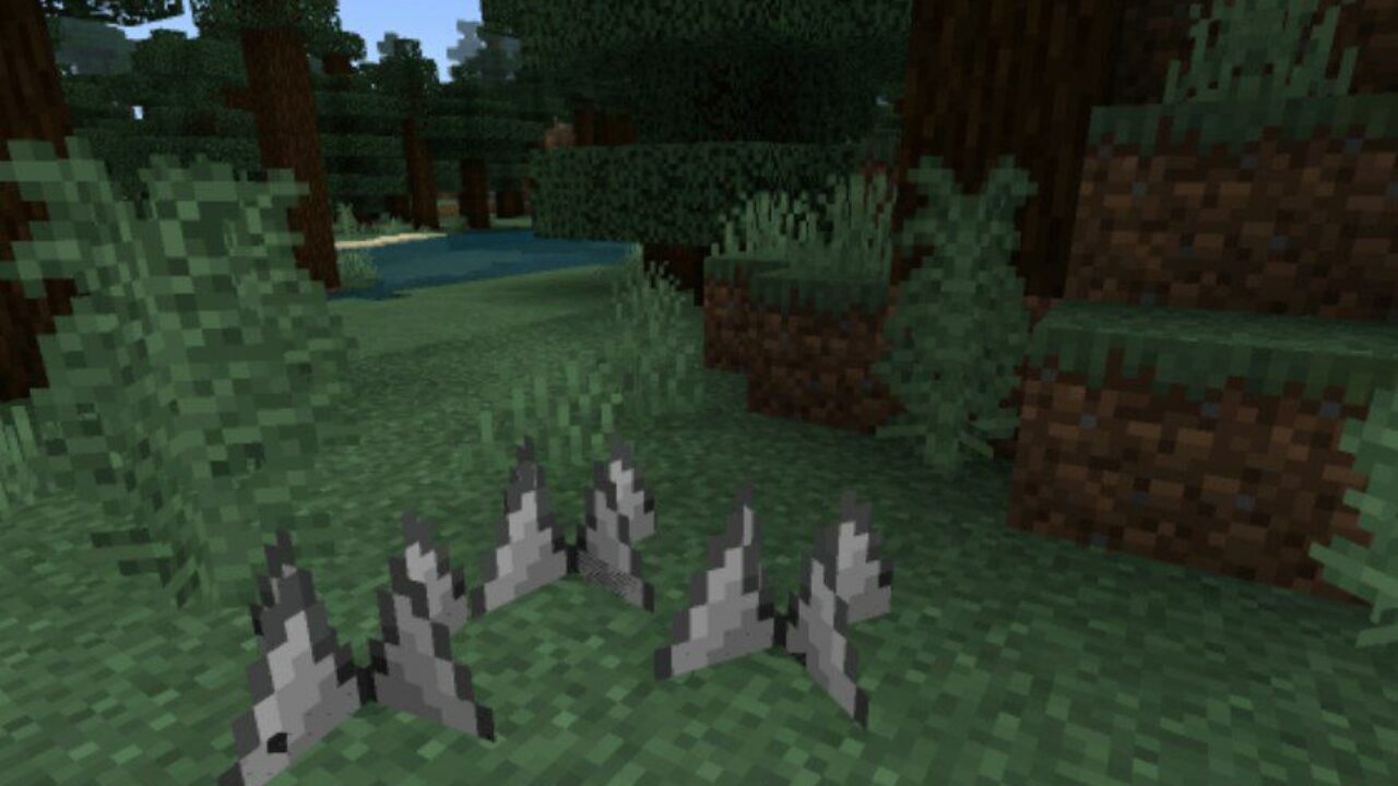 Holographic Spikes from Traps Mod for Minecraft PE