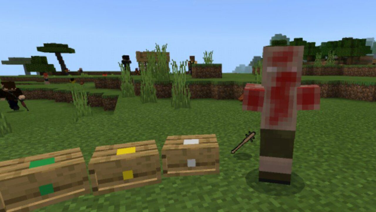 Zombie from Project Walker Mod for Minecraft PE