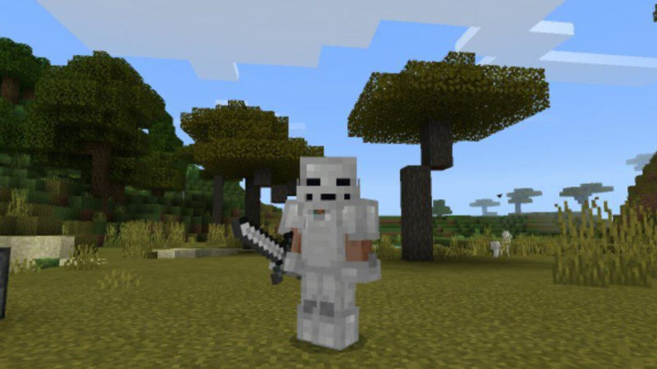 Iron Armor from Better Vanilla Texture Pack for Minecraft PE